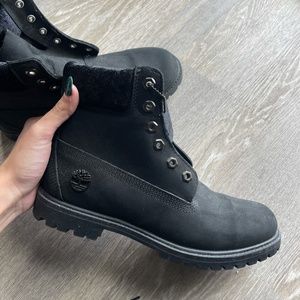 Black Timberland Boots